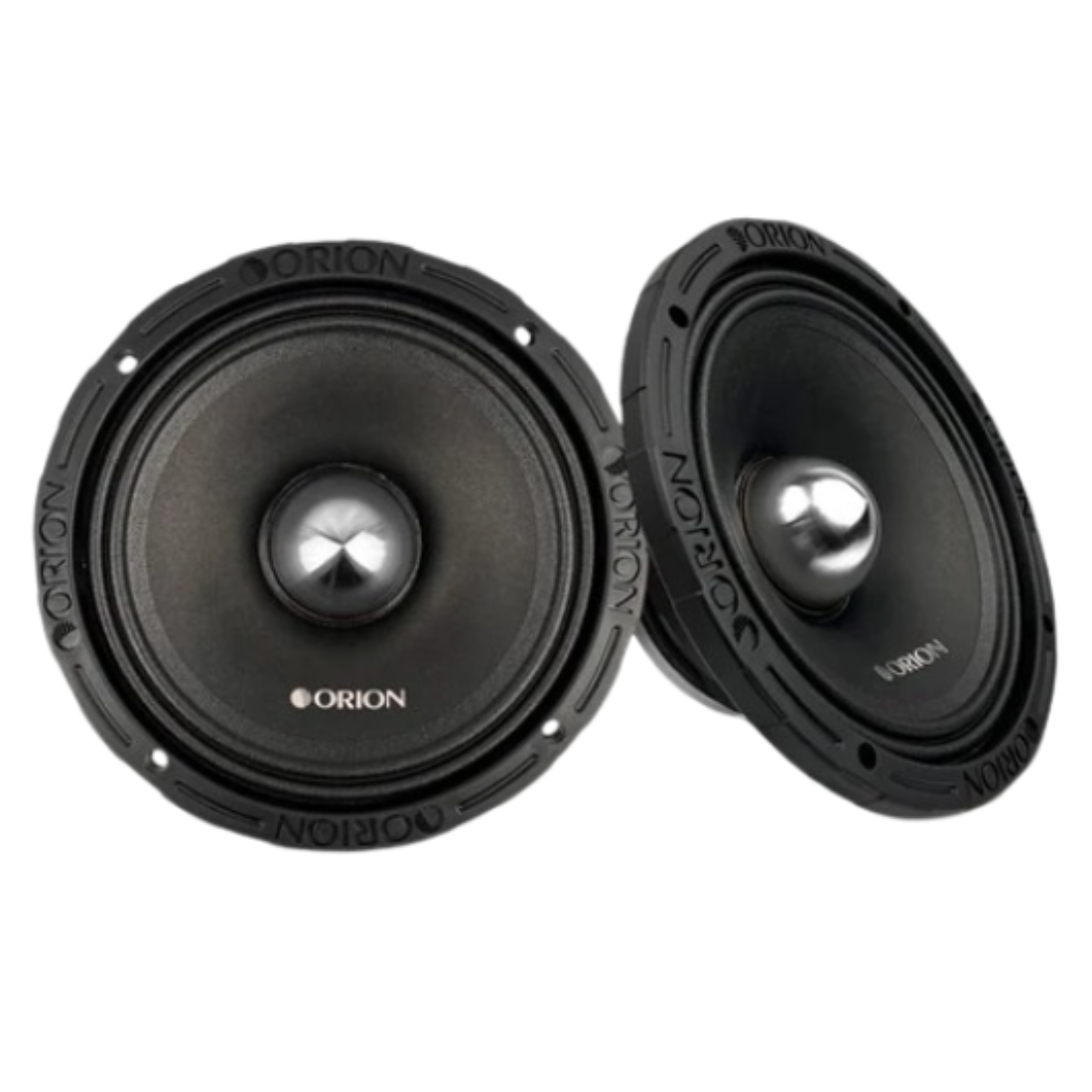 Orion HCCA854NHP 8" 2600W Max 4-Ohm Car Audio Bullet Midrange Speakers (Pair)