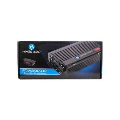 Nemesis Audio FR-M3000.1D Monoblock 3000W RMS 1-Ohm Stable Class-D Car Amplifier
