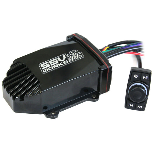 SSV Works 200-WP-MRB2R Bluetooth Rocker Switch Audio System w/ 200W Amplifier
