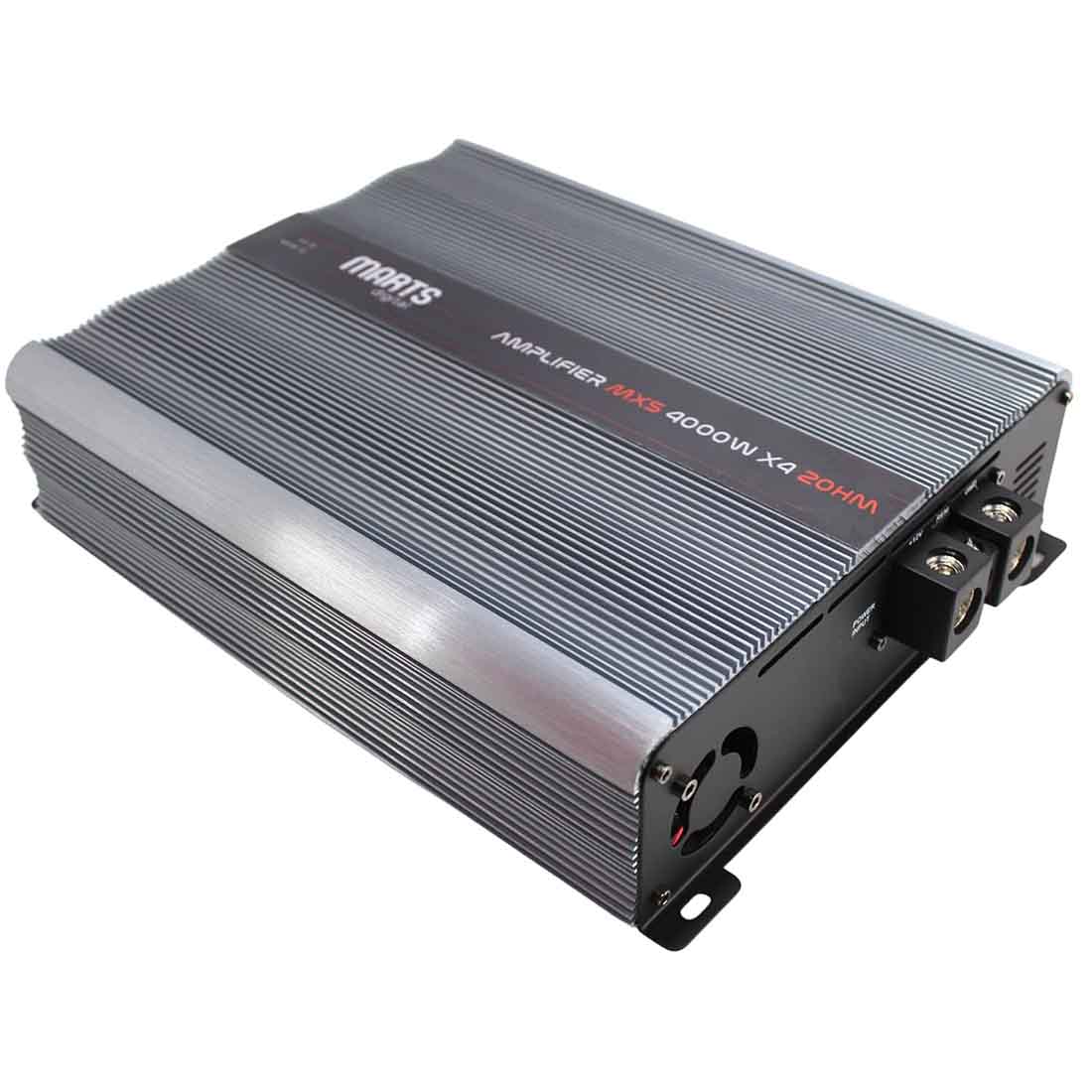 Marts Digital MXS 4000x4 2-Ohm 4-Channel 4000W Full Range Class-D Car Amplifier