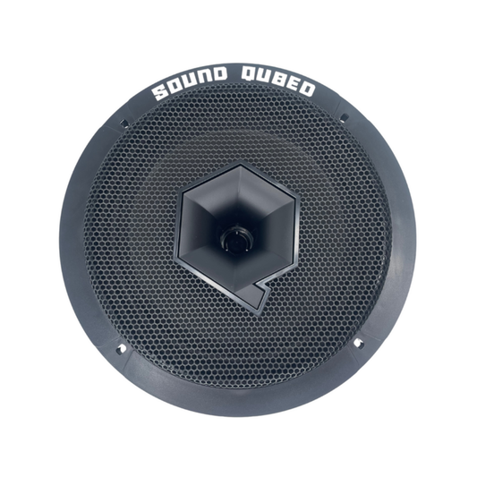 SoundQubed BGS-CX84SL 8" 400W Max 4-Ohm Car Coaxial Slim Loudspeaker (Single)