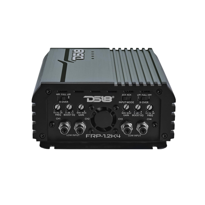 DS18 FRP-1.2K4/TI 4-Channel 1200W RMS Full-Range Class-D Amplifier (Titanium)