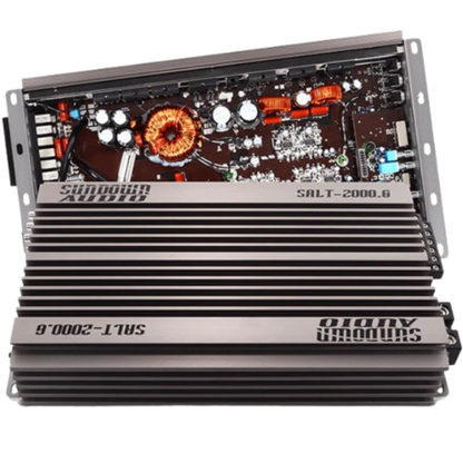 Sundown Audio SALT-2000.6 6-Channel 2000W RMS Full-Range Class-D Car Amplifier