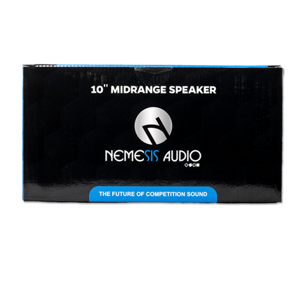 Nemesis Audio COL-10MR 10" 1000W Peak 4-Ohm Car Midrange Speaker (Single)
