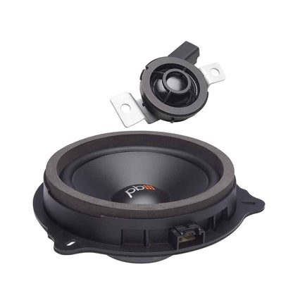 PowerBass OE65C-FD 6.5" 120W Max 4-Ohm Component Speaker System for Ford/Lincoln
