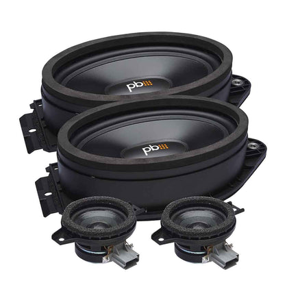 PowerBass OE69C-GM 6 x 9" 120W Max 4-Ohm Component Speaker System for Chevy/GMC