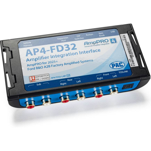 PAC AP4-FD32 AmpPRO Amplifier Integration Interface for 2025+ Ford w/ B&O Amps