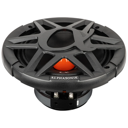 Alphasonik VCA654 6.5" 1400W Max 4-Ohm Car Audio Mid-Range Speakers (Pair)
