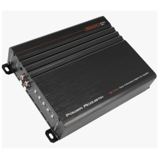 Power Acoustik CA1-3500D 1-CH Monoblock 3500W Max Class-D Car Audio Amplifier