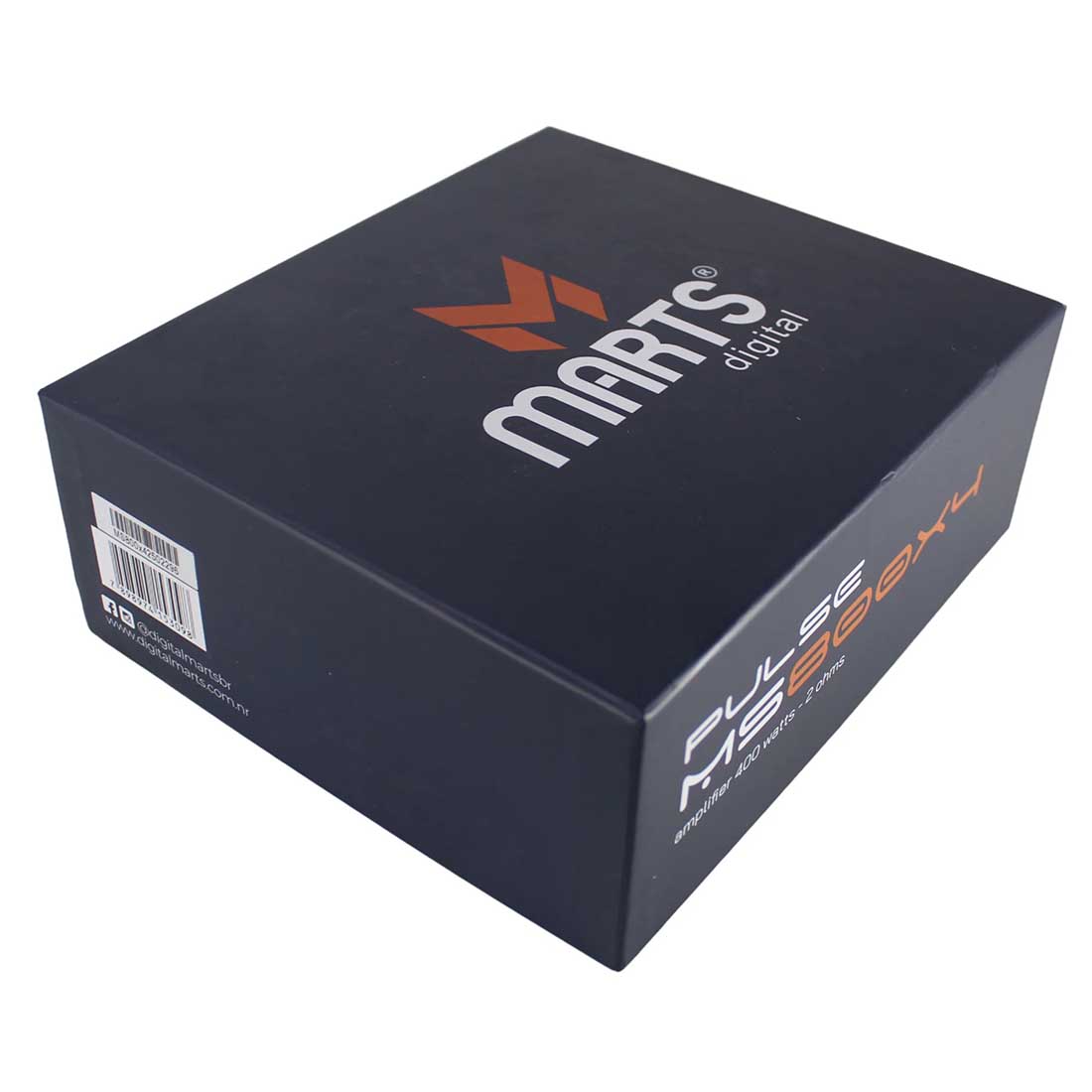 Marts Digital MS800X4 4-Channel 800W RMS 2-Ohm Full-Range Class-D Car Amplifier