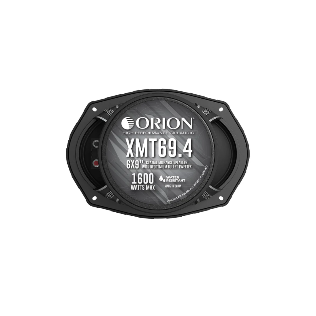 Orion XMT69.4 6" x 9" 1600W Max 4-Ohm Water Resistant Midrange Speakers (Pair)