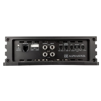 Alphasonik NA1600.2 Neuron Series 2-Channel 1600W Max Class-A/B Car Amplifier