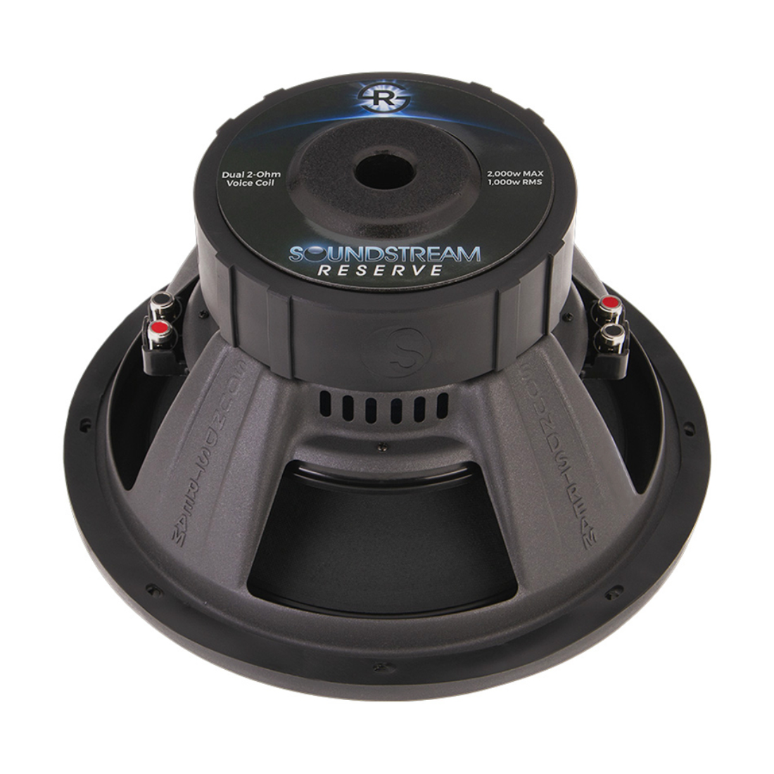Soundstream R5.122 12" 2000W Max Dual 2-Ohm Voice Coil DVC Car Audio Subwoofer