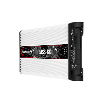 Taramps BASS 8K 1-CH Monoblock 8000W RMS 1-Ohm Class-D Car Audio Amplifier