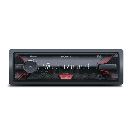 Sony DSX-A410BT 1-DIN Car In-Dash Bluetooth USB/AUX Digital Media Receiver