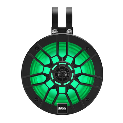 Boss Audio B6RGB 6.5" Marine Roll Cage ATV/UTV Waketower Bluetooth Speaker Pods