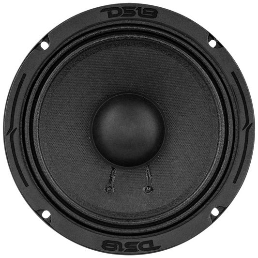 DS18 6PRO300MB-8 6.5" 300W Max 8-Ohm Mid-Bass Car Audio Loudspeaker (Single)