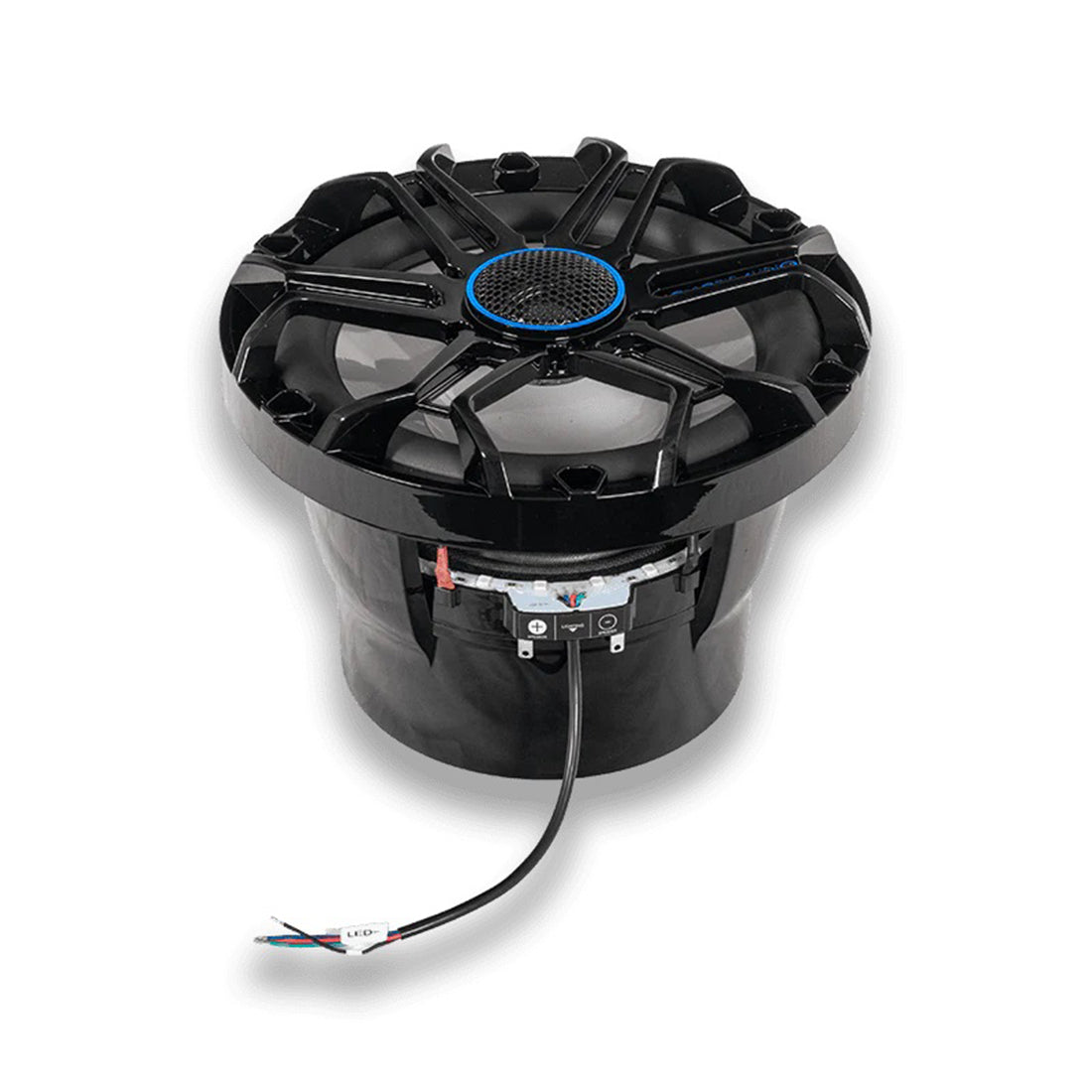 Nemesis Audio SOAK-8 8" 2-Way 600W Max 4-Ohm IP65 Marine Speaker w/ RGB (Single)