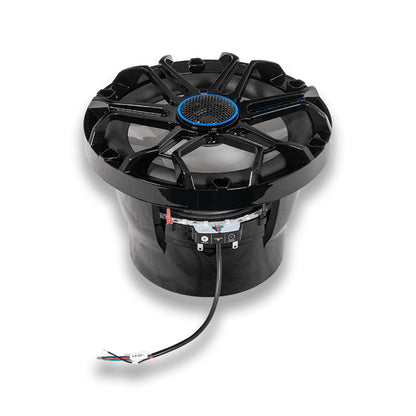 Nemesis Audio SOAK-8 8" 2-Way 600W Max 4-Ohm IP65 Marine Speaker w/ RGB (Single)