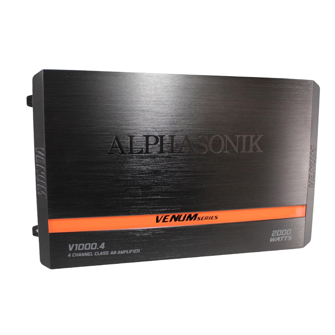 Alphasonik V1000.4 4-Channel 2000W Class-AB 4-Way Protection Circuitry Amplifier