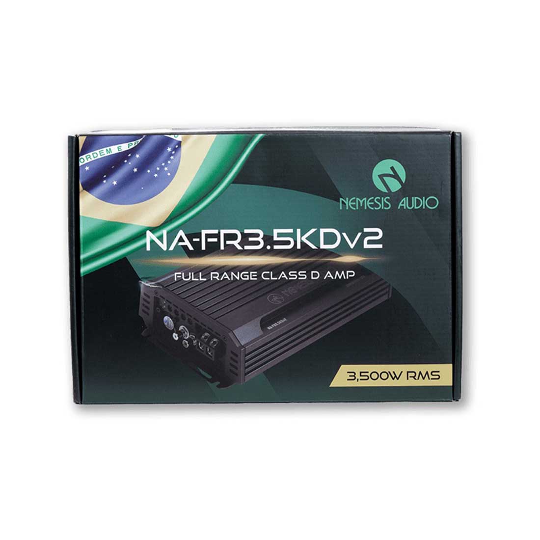 Nemesis Audio NA-FR3.5KDV2 Monoblock 3650W RMS Full-Range Class-D Car Amplifier