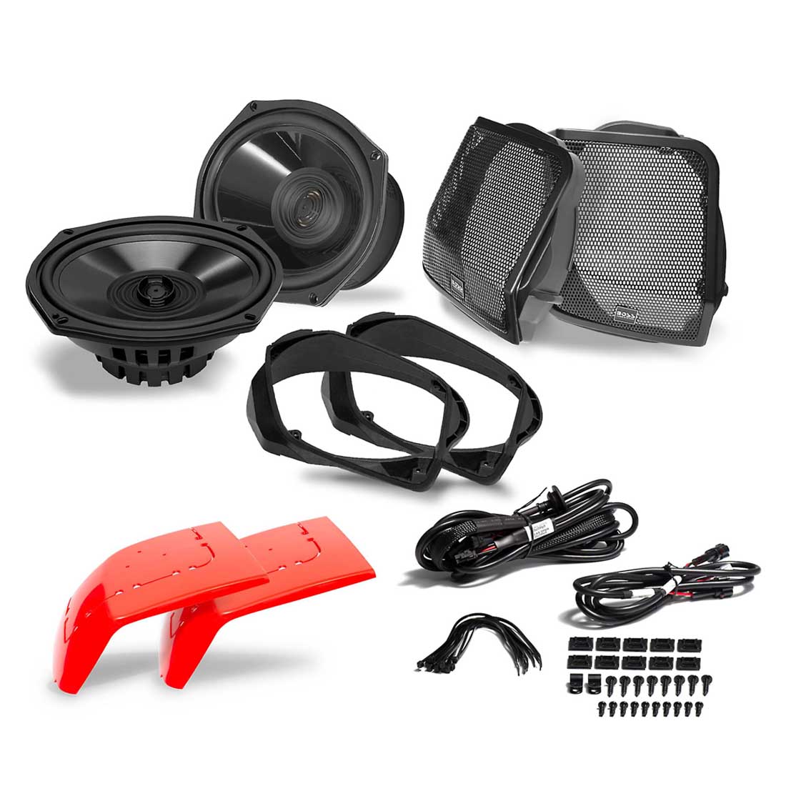 Boss Audio BHD98 6 x 9" Saddlebag Speaker Kit for Select Harley Davidson 1998-13