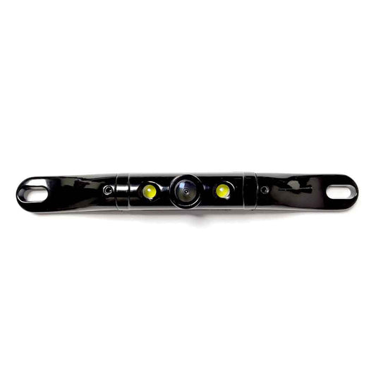 Boyo Vision VTL422CLS Bar-Type License Plate Back-Up Camera w/ LED Lights -Black