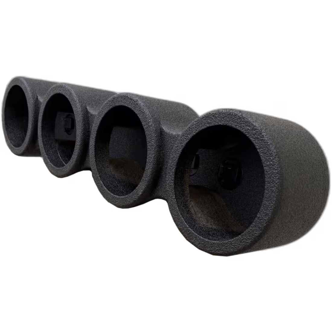 Q Power QBOMB465 Sealed Enclosure Sprayed Speaker Pod for (4) 6.5" Speakers