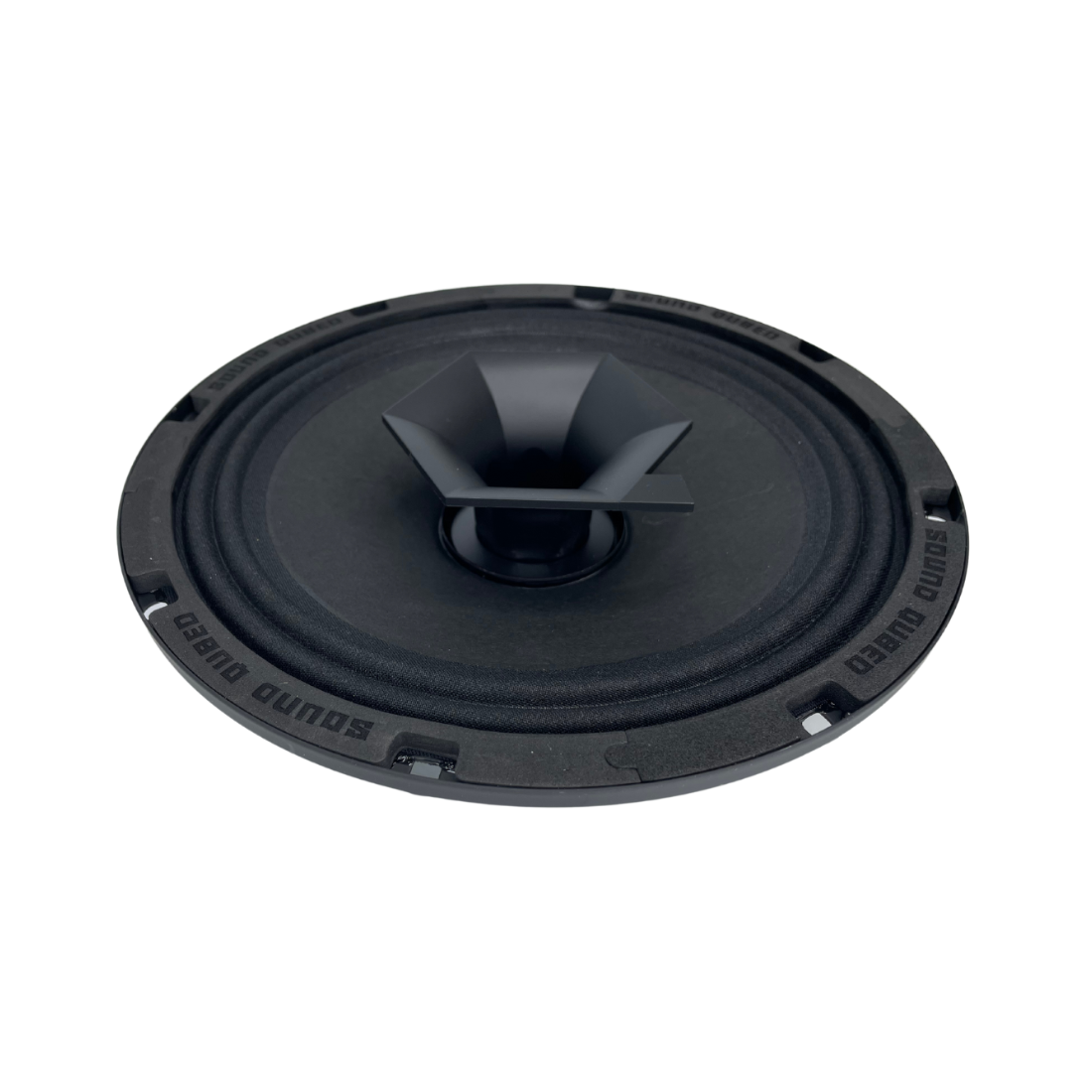 SoundQubed BGS-CX84SL 8" 400W Max 4-Ohm Car Coaxial Slim Loudspeaker (Single)