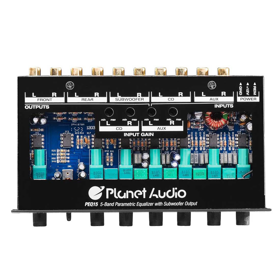 Planet Audio PEQ15 5-Band Parametric Equalizer