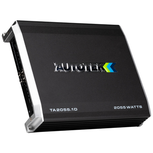 Autotek TA-2055.1D 1-CH Monoblock 2000 Watts Max Class-D Car Audio Amplifier