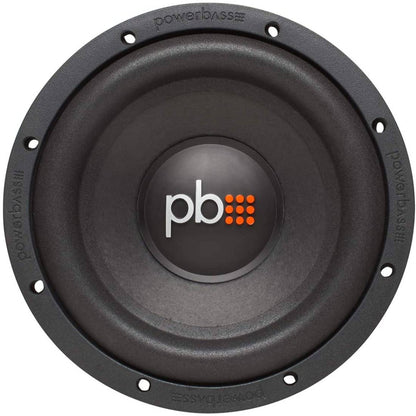 Powerbass S-84D 250 Watts Max Dual 4-Ohm 8" Car Audio Subwoofer