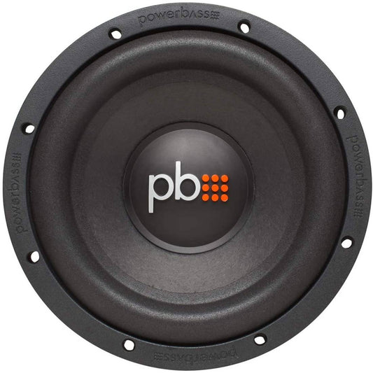 Powerbass S-84D 250 Watts Max Dual 4-Ohm 8" Car Audio Subwoofer