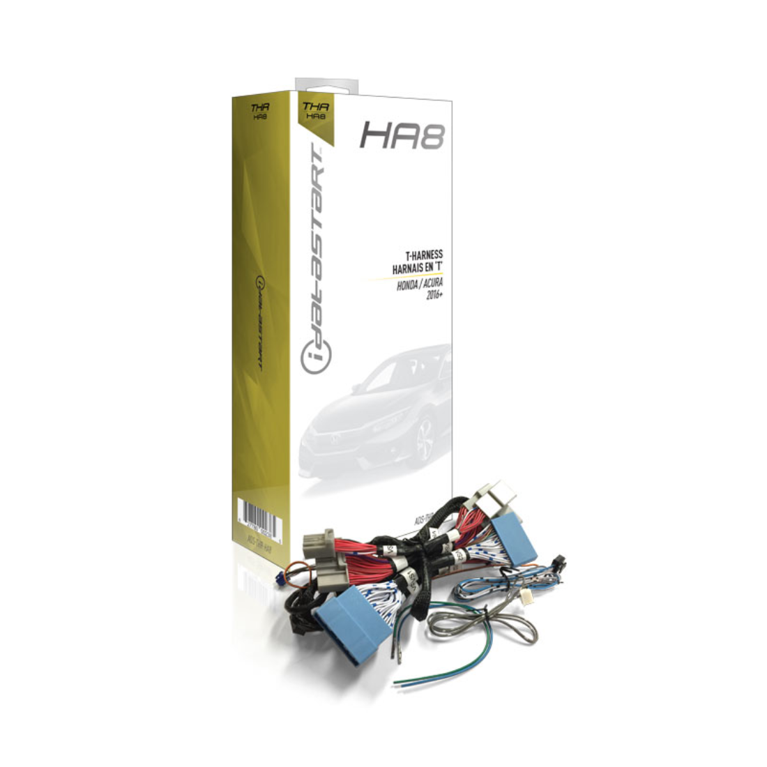 iDataStart ADS-THR-HA8 Remote Start T-Harness for Honda Push-To-Start 2016-Up