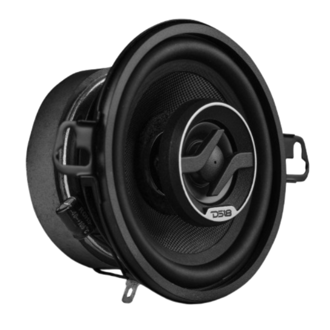 DS18 ZXI-3542 3.5" 2-Way 120W Max 4-Ohm Full-Range Car Coaxial Speakers (Pair)