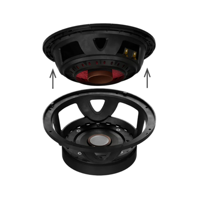 DS18 PROJECT360.84 8" 600W Max 4-Ohms Rotating Cone Ferrite Mid-High Loudspeaker