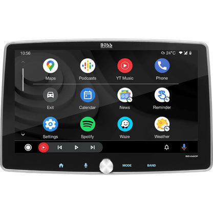Boss Audio BE10ACP 1-DIN Mechless Digital Multimedia 10.1" Touchscreen Receiver