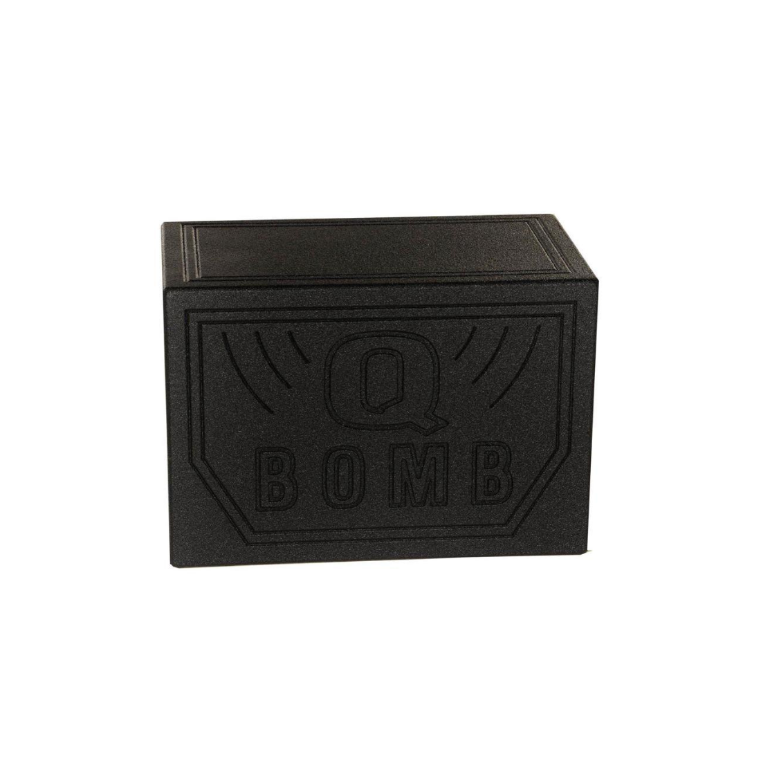 QPower QBOMB12VL Single 12" Side Ported Car Enclosure Subwoofer Speaker