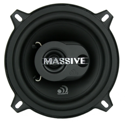 Massive Audio MX5 V2 5.25" 180 Watts Peak 4-Ohm Car Audio Coaxial Speakers