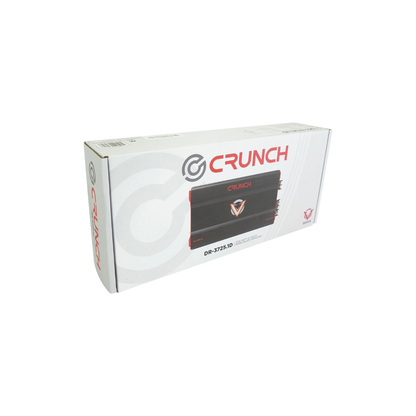 Crunch DR-3725.1D 1-CH Monoblock 3725W Max Class-D Car Amplifier w/ Bass Remote