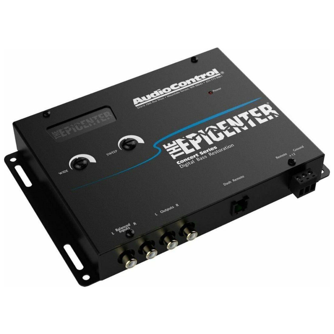 AudioControl The Epicenter Digital Bass Restoration Processor Black Concert Series