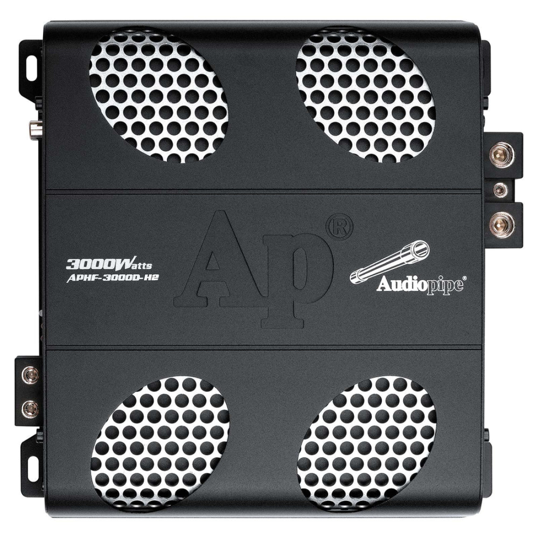 Audiopipe APHF-3000D-H2 Monoblock 3000W 2-Ohm Full Range Class-D Car Amplifier