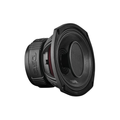 DS18 PRO-HY69.4B 6" x 9" 500W 4-Ohm Hybrid Mid-Range Speaker w/ Built-in Driver