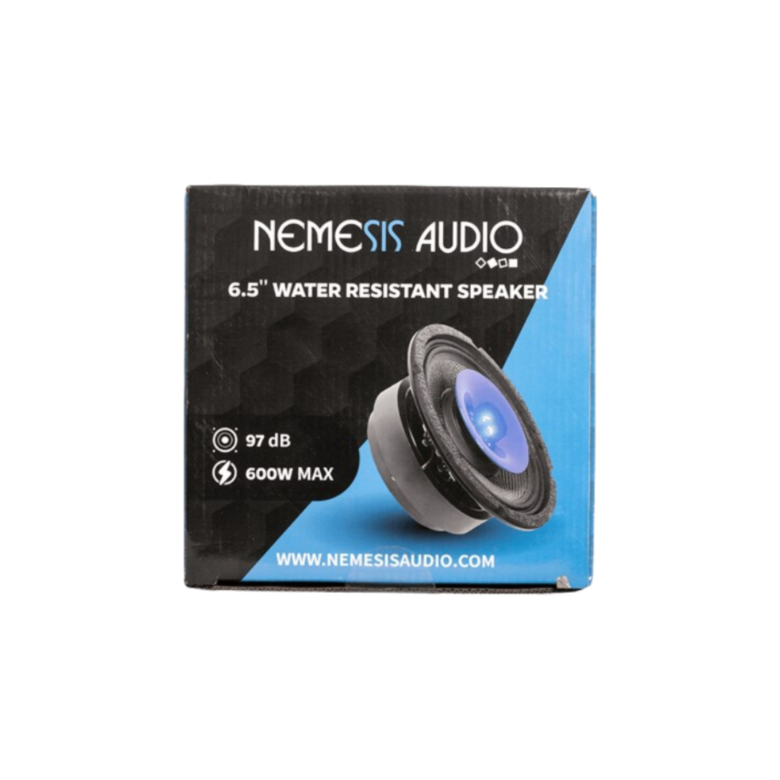 Nemesis Audio CXH-6.5WTR 6.5" 600W Max 4-Ohm Marine Midrange Speaker (Single)