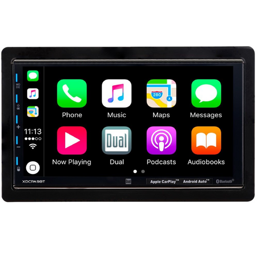 Dual XDCPA9BT 7" Digital Media Receiver w/ Apple CarPlay & Android Auto Support