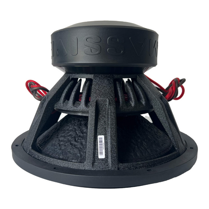 Massive Audio H152X 15" 4000W Peak Dual 2-Ohm 3" Voice Coil DVC Mega Subwoofer