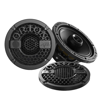 Orion XMT65.2 6.5" 1400W Max 2-Ohm Water-Resistant Midrange Speakers (Pair)