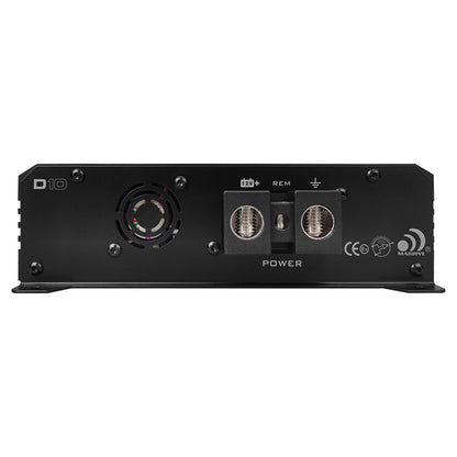 Massive Audio D10 10,000 W Max Monoblock Class D Micro Full Range Car Amplifier