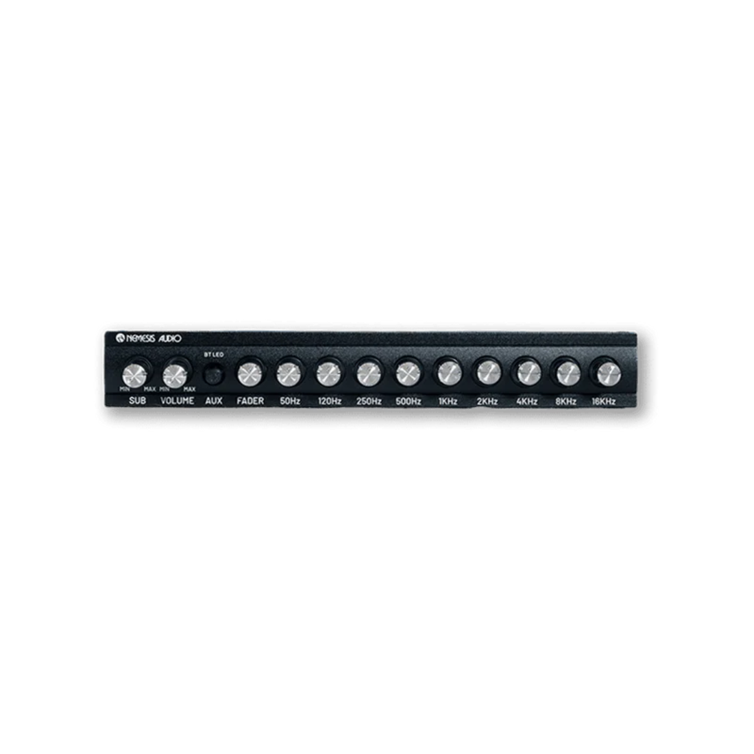 Nemesis Audio NA-9EQBT 9-Band Bluetooth Car Stereo Equalizer w/ 6V RMS Output