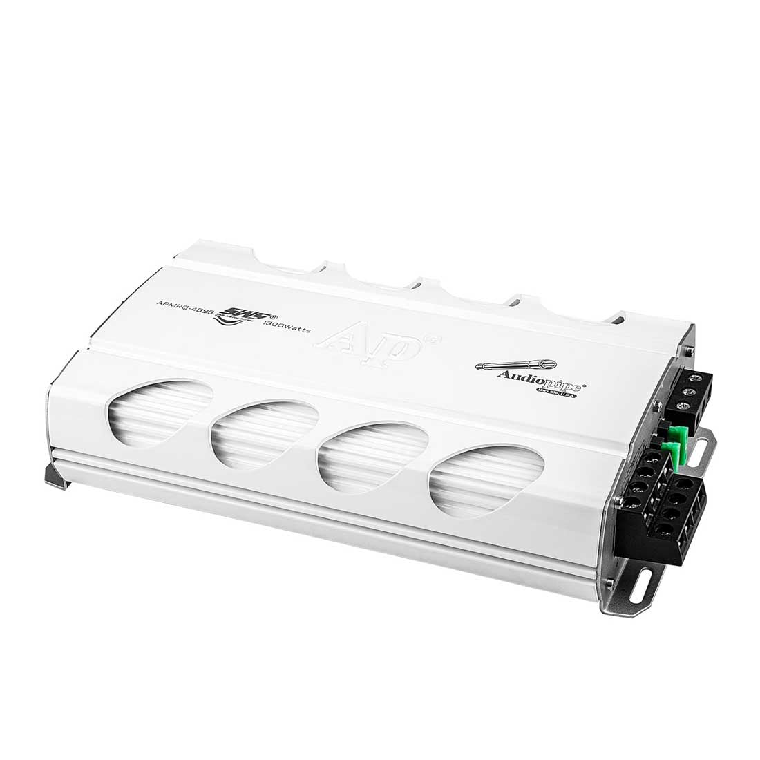 Audiopipe APMRQ-4095 4-Channel 1300W Peak Class-A/B Mini Design Marine Amplifier